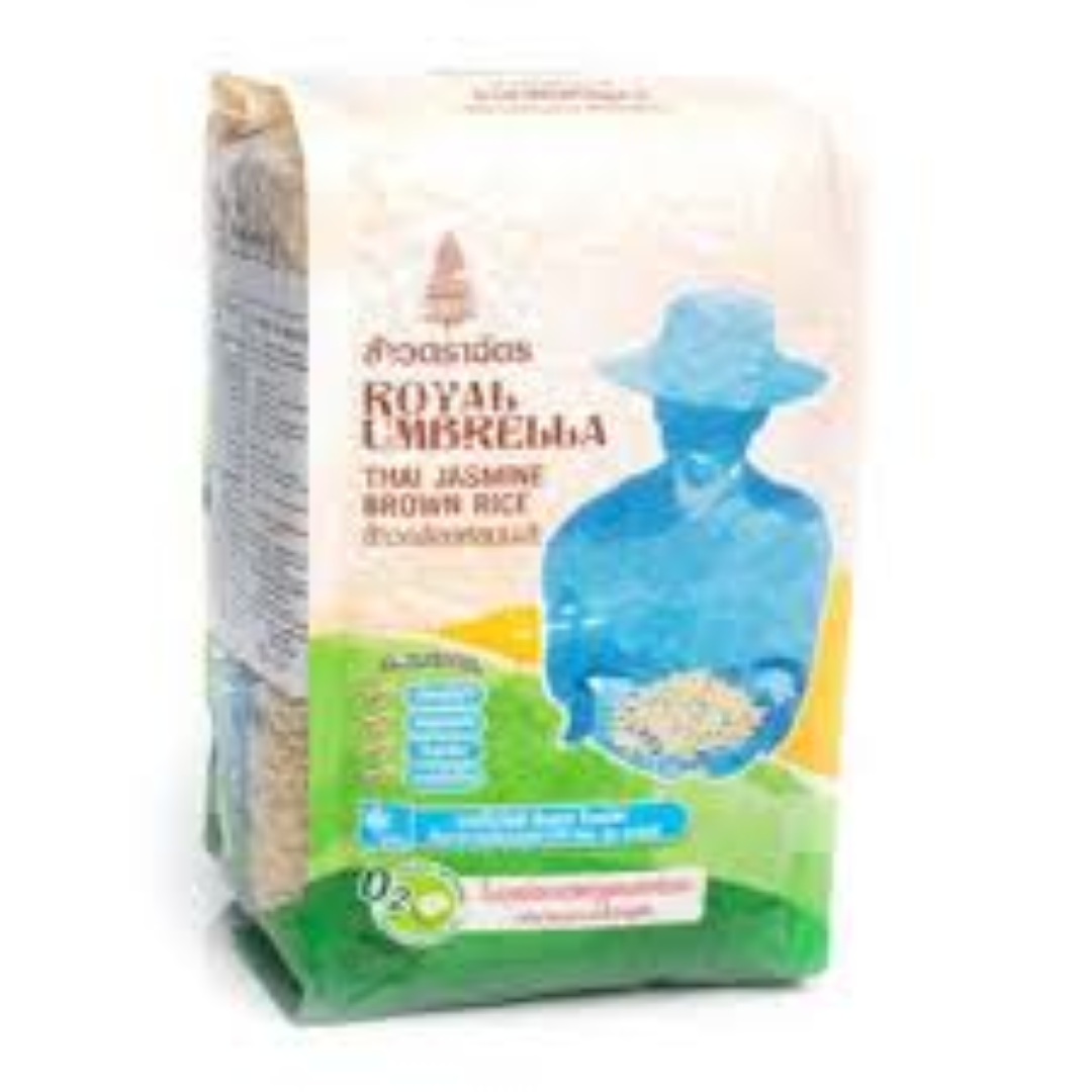 ROYAL UMBRELLA THAI JASMINE BROWN RICE 2KG